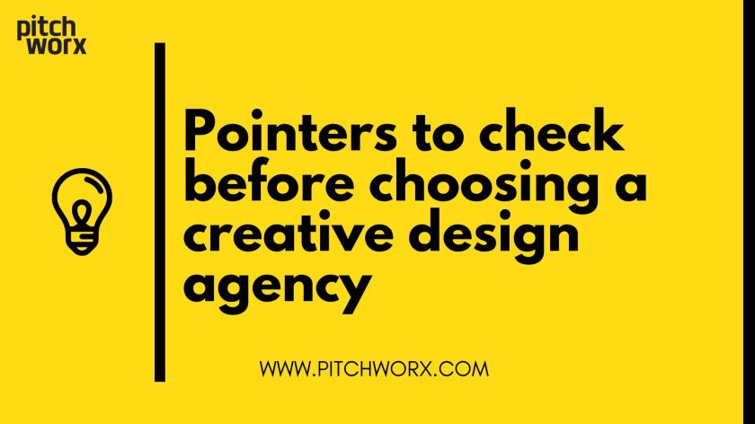 Pointers to check before choosing a creative design agency